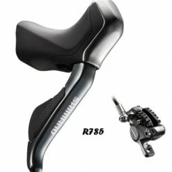 Shimano Di2 Disc Brake Set 1000/1700mm ST-R785PA1 Pair With BR-RS805 - Post Mount