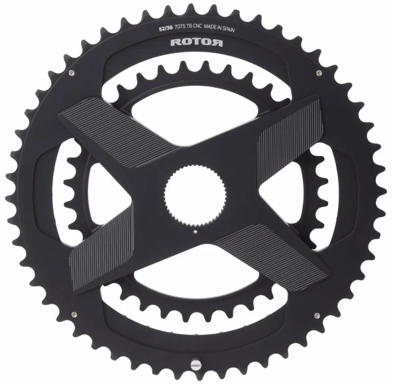 Rotor Bike Components Rotor ALDHU Direct Mount, Spidering Double Chainring 3 Rotor Bike Components Rotor ALDHU Direct Mount, Spidering Double Chainring