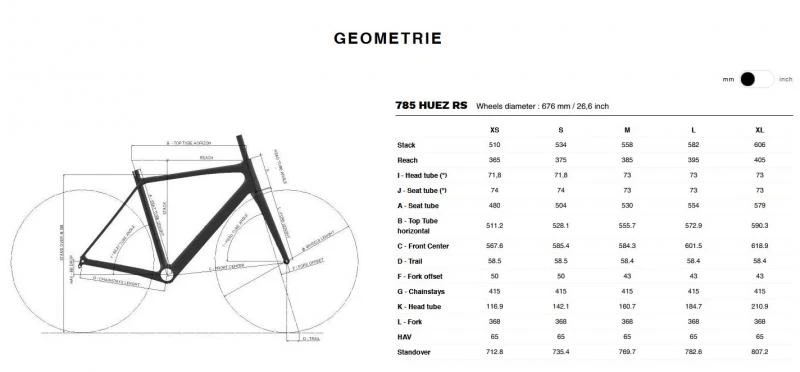 Look 785 Huez Rs Disc Ultegra Di2 2022 5 Look 785 Huez Rs Disc Ultegra Di2 2022 - Image 3