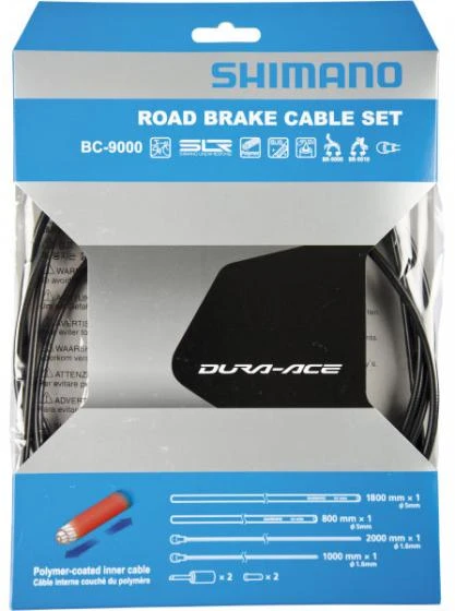 Shimano Dura Ace Polymer Road Brake Cable Set 3 Shimano Dura Ace Polymer Road Brake Cable Set