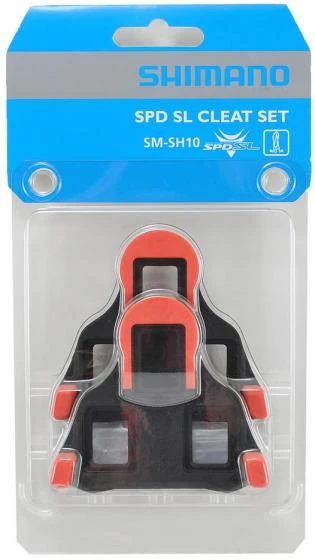 Shimano Cleats SM-SH10 Fixe 0 ° Red 5 Shimano Cleats SM-SH10 Fixe 0 ° Red - Image 3