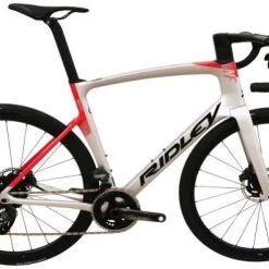 Ridley Noah Fast Disc Silver/Red, Size M, Fast Delivery