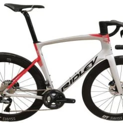 Ridley Noah Fast Disc Silver/Red, Size M, Fast Delivery